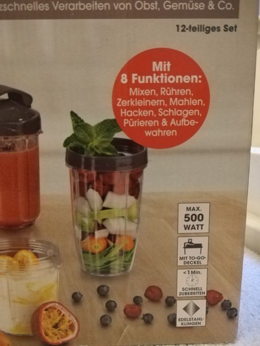 BOSCH пасатор И GOURMEMAXX-мулти функционален робот