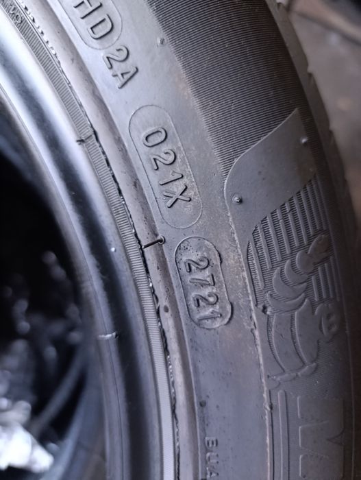 Două anvelope de vara 205 55 17 Michelin Primacy 4 S1 dot 2021