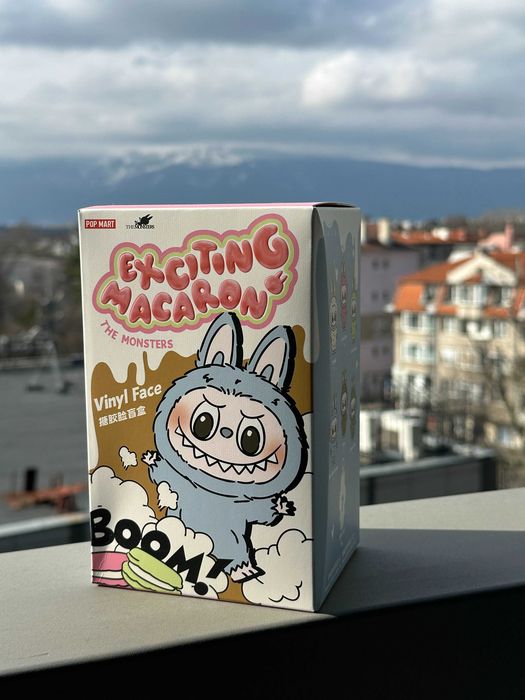 Оригинална Labubu Exciting Macaron Pop Mart – неотворена кутия