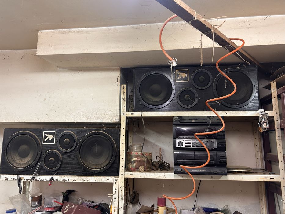 Големи винтидж Hi-Fi колони / тонколони 80-те години – мощен бас