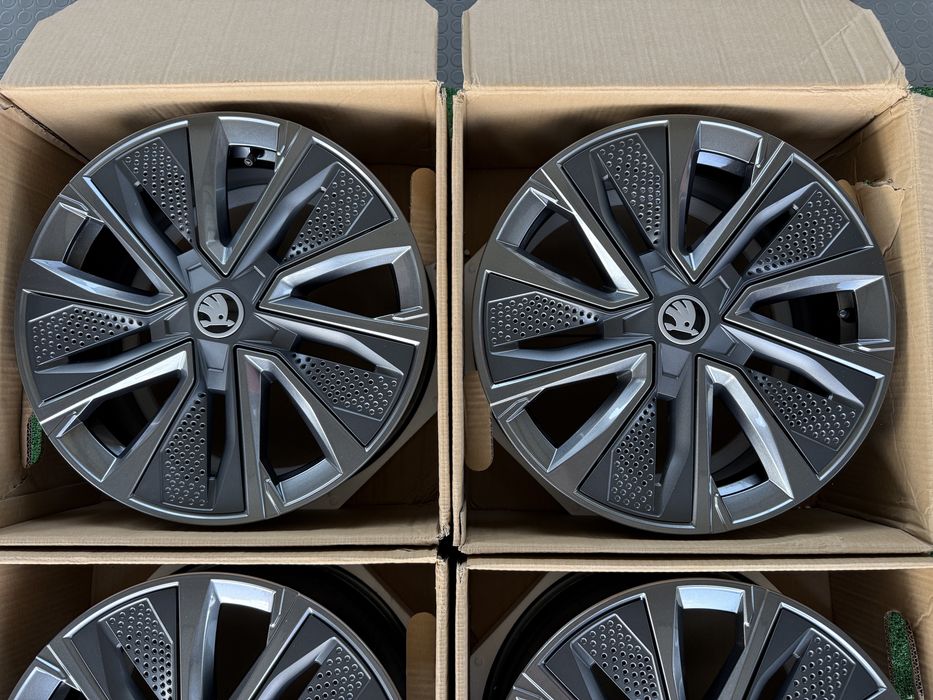 4бр. ЧИСТО НОВИ 17” ОРИГИНАЛНИ Джанти “PROCYON” 5х100 за -SKODA/VW/SEAT/AUDI/Vag- 7.0Jx17H2, ET51