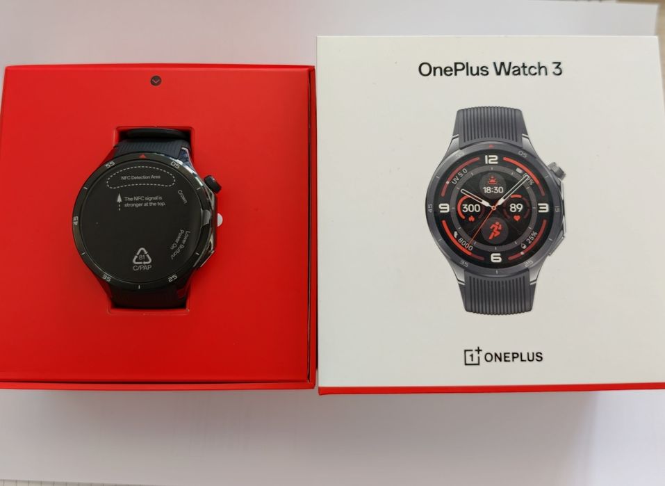 Oneplus Watch 3 Obsidian Titanium 46mm - в гаранция + подарък