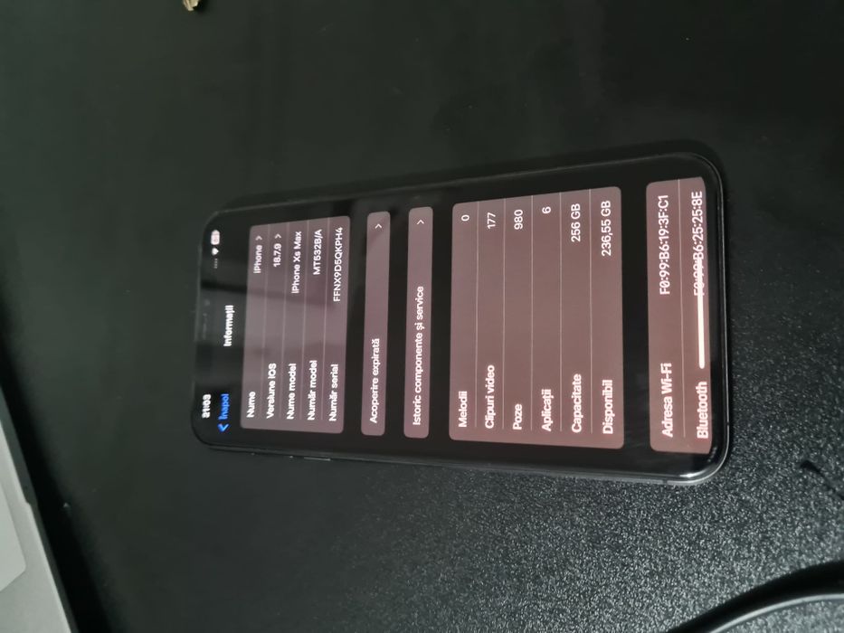 iPhone xs max 256 gb