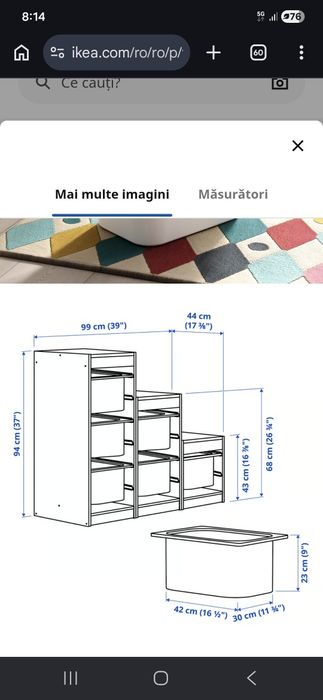 Ikea Trofast depozitare