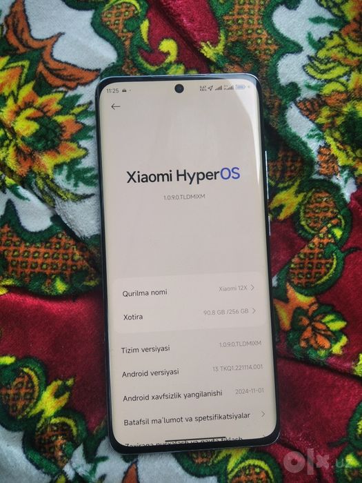 xiaomi 12x karopka dakment full