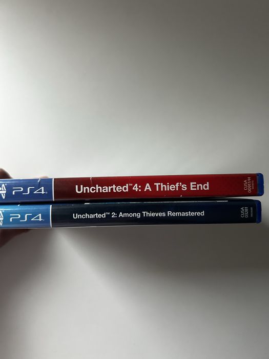 Jocuri set PS4 “Uncharted 2 & 4”