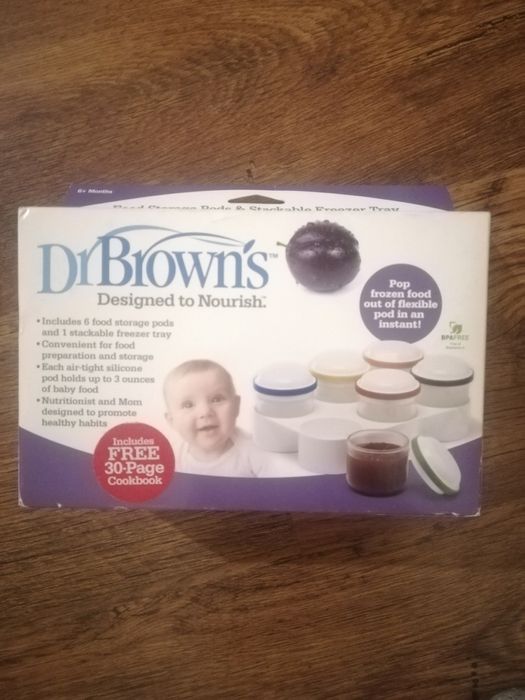 Детски купички Dr.Brown's за храна 6 бр.