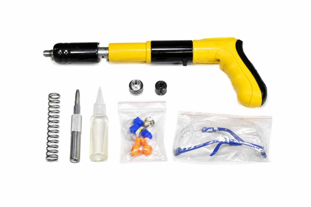 Pistol pentru nituri filetate manual M3-M8 cu accesorii