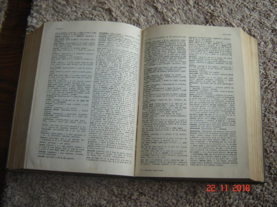 Dictionar Englez-Roman XXL anul 1984