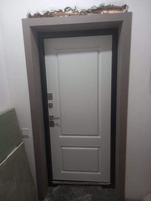 Установка Арок, обрамление входной двери.