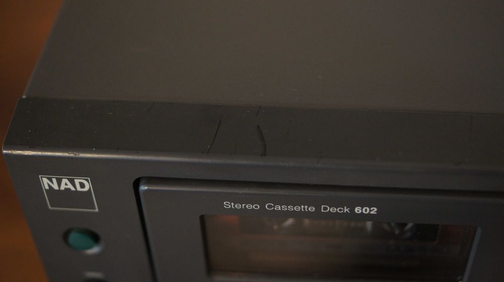 Casetofon deck NAD 602,service efectuat,conditie excelenta.Metal,Play Trim,Dolby B/C