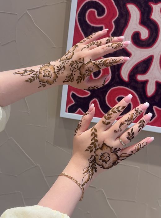 Мехенди временное тату