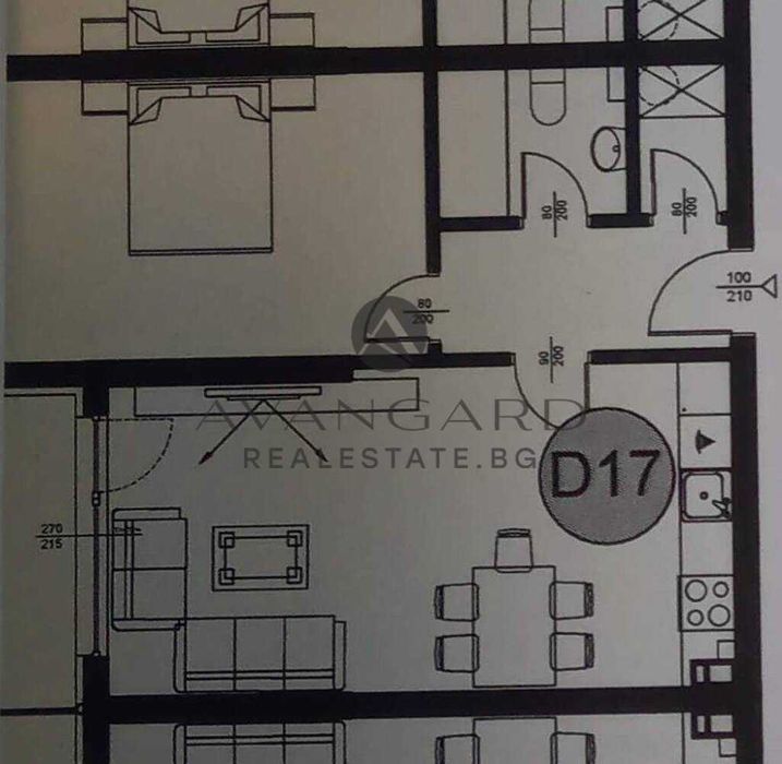 Продава се Двустаен апартамент в Пловдив, Кършияка - 74 кв.м за 717 €/кв.м - Снимка #1