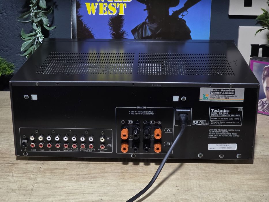 Amplificator TECHNICS SU-V660, class AA, retro hifi stereo, 2x90w