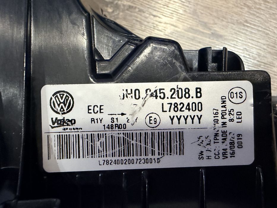 IQ Light vw golf 8 VIII стопове facelift