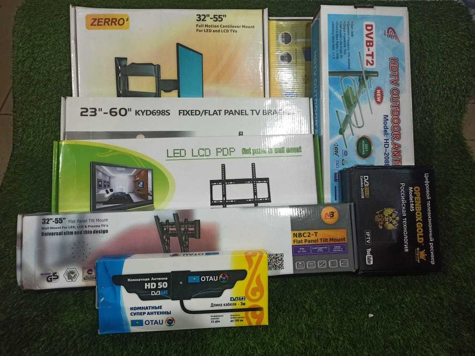 .Установка и продажа ТВ кронштейнов на стену.