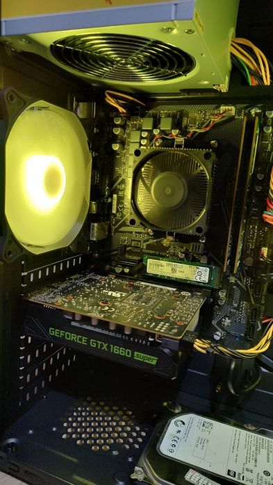 Pc gaming Gtx 1660Super/Ryzen 5 1600AF/16gb ram Gta V Fortnite Cs 2