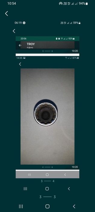 Балон ключ, торцовая головка.