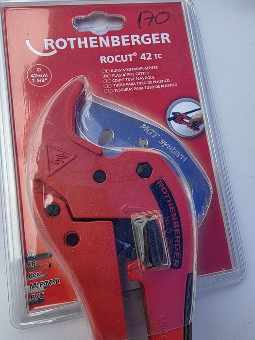 Foarfeca pentru tevi Rotenberger Rocut 42