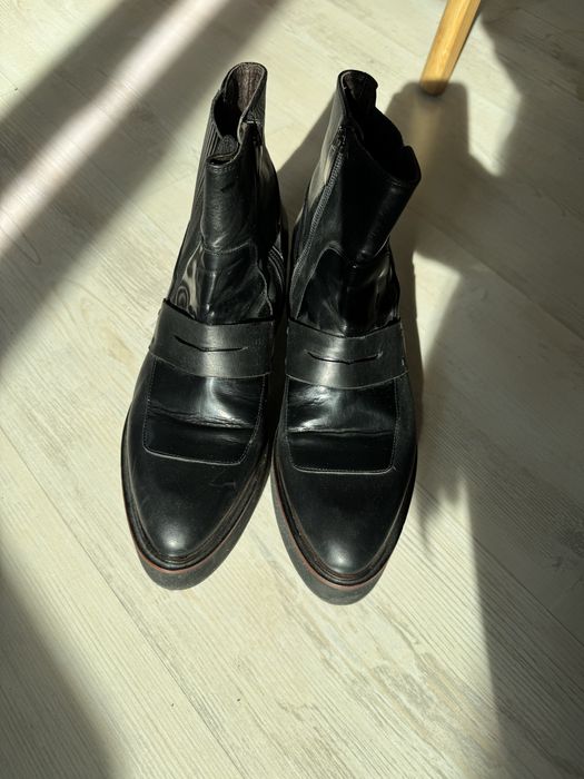 Испански боти ZINDA , лоуфъри естествена кожа