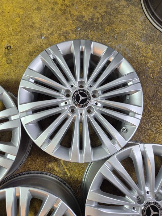 4 Jante Aliaj 5x112 17'' OE Mercedes A Class B Class V-Class VITO CLA GLA C-Class W205 W206 + Senzori OEM MERCEDES