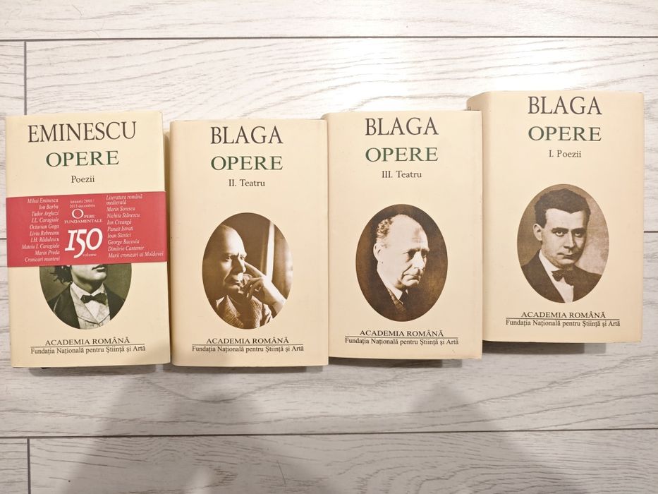 Set opere fundamentale, Academia Romana, 33 vol, LUX