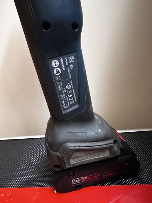 Bosch GWS-18v-125 SC Акумулаторен ългошлайф