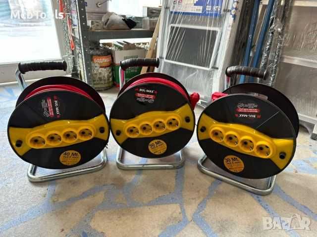 Макара за ток на 220v супер качество 20м/30м/40м/50м 3х2.5мм