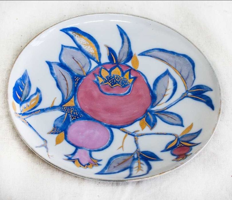 мастер класс роспись лягана фигурная тарелка 28 см