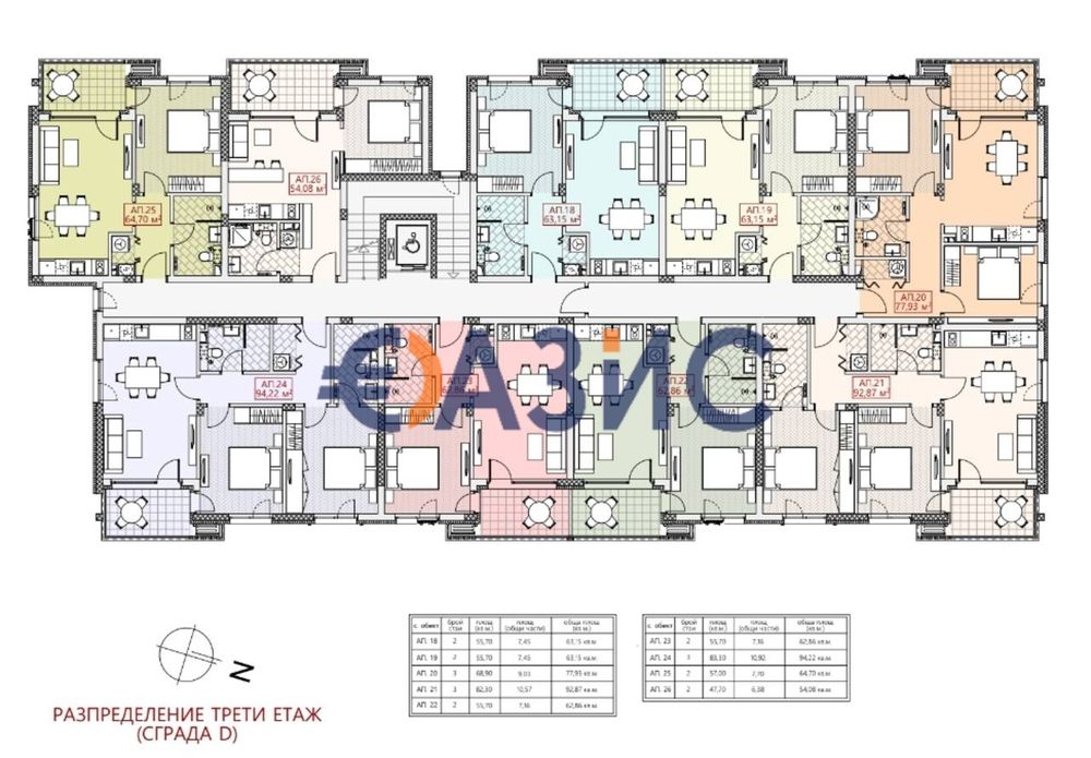 Продава се Тристаен апартамент в Несебър - 93 кв.м за 877 €/кв.м - Снимка #5