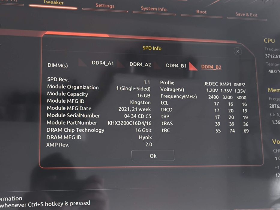 4x16gb Hyperx Fury, 64GB RAM