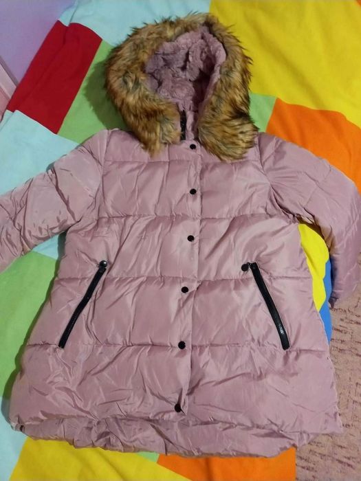 Зимно яке розово