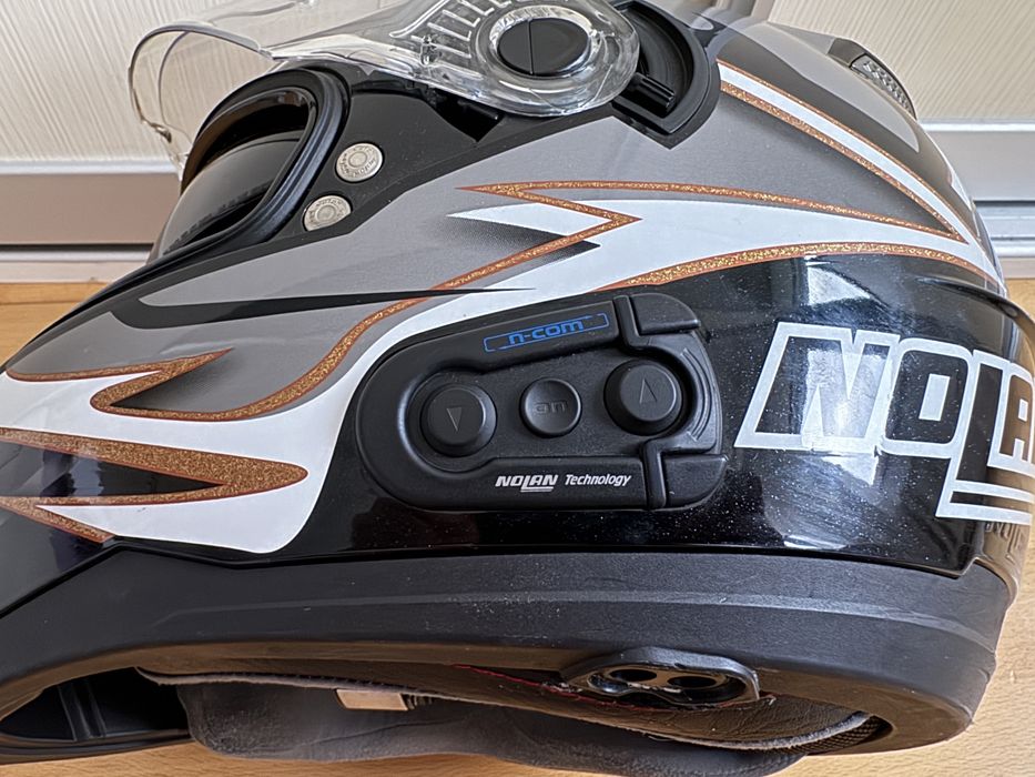 Casca moto 56 Nolan ncom intercom sistem comunicare inclus motocicleta