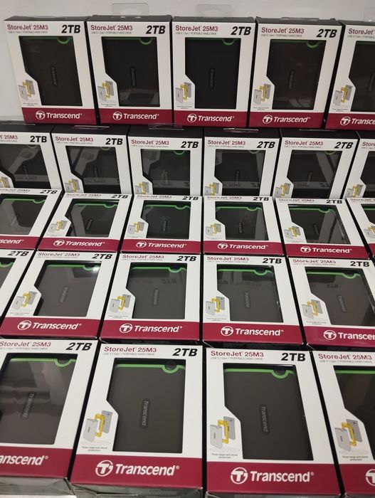 Transcend StoreJet 25M3 — 1TB / 2TB new orginal