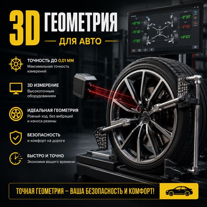 3D компьютерная геометрия колес