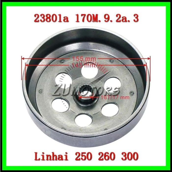 Oala Ambreiaj atv LINHAI 300 310 320 250 260 275- 145MM