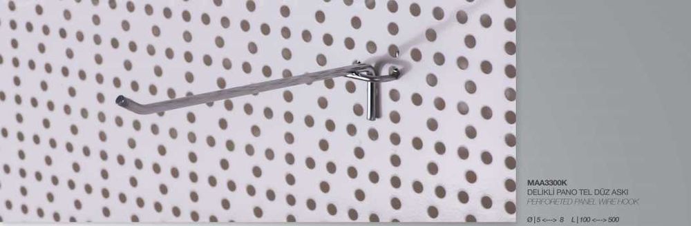 Аксесоари за магазин, единична кука  10,15,20cm