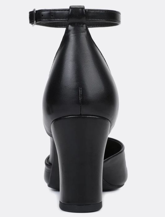 туфли черные с каблуком