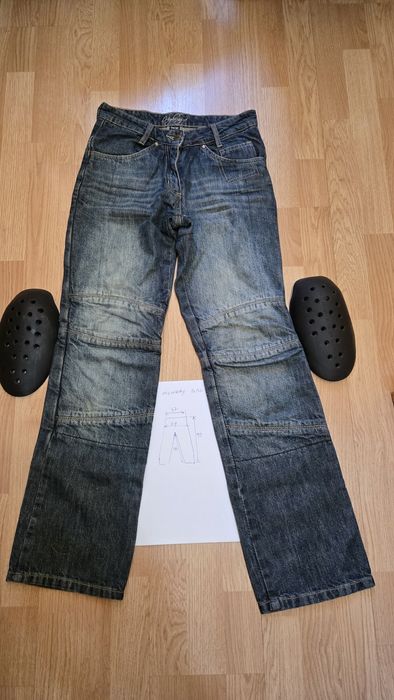 Pantaloni Highway (blugi) moto dama