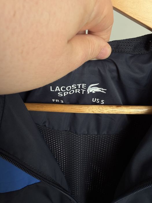 Geaca cu gluga Lacoste Sport
