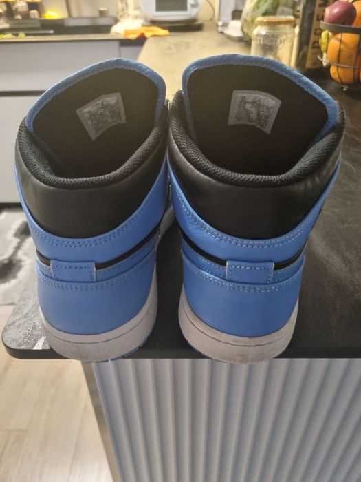 AIR Jordan 1 Mid University Blue mar 45