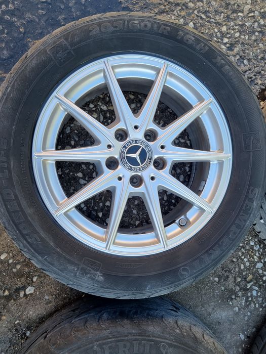 4бр алуминиеви джанти за Мерцедес А класа/ 2019г/ 6.5ж Х16/ ет 44/