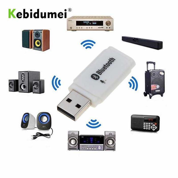USB Bluetooth Донгъл хендсфри за кола блутут флашка авто адаптер аудио