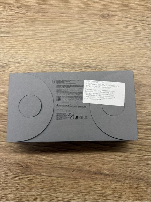 Apple Watch Ultra 3 49 mm Black