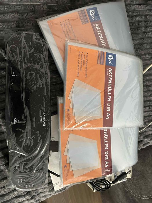 Aparat plastificat foi