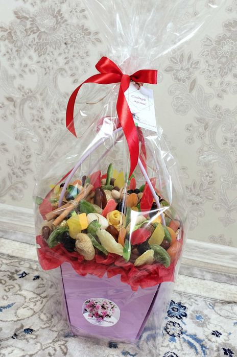 Букеты из сухофруктов