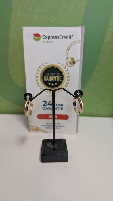 Cercei aur 14 k 1.89 g (b69013.1 /AG2 Tudor)