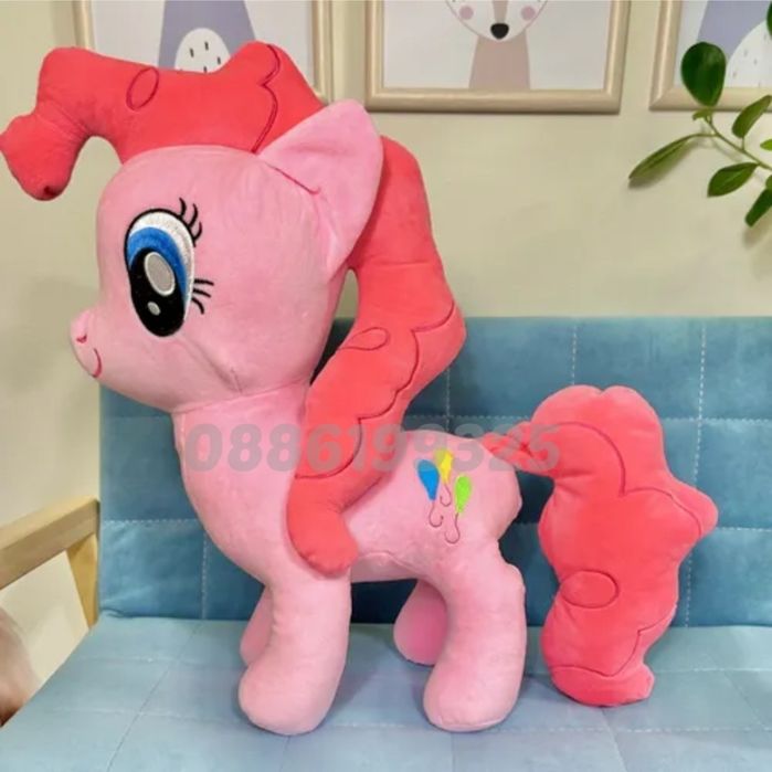 Голяма плюшена играчка My Little Pony 100см Малкото пони плюшена играч
