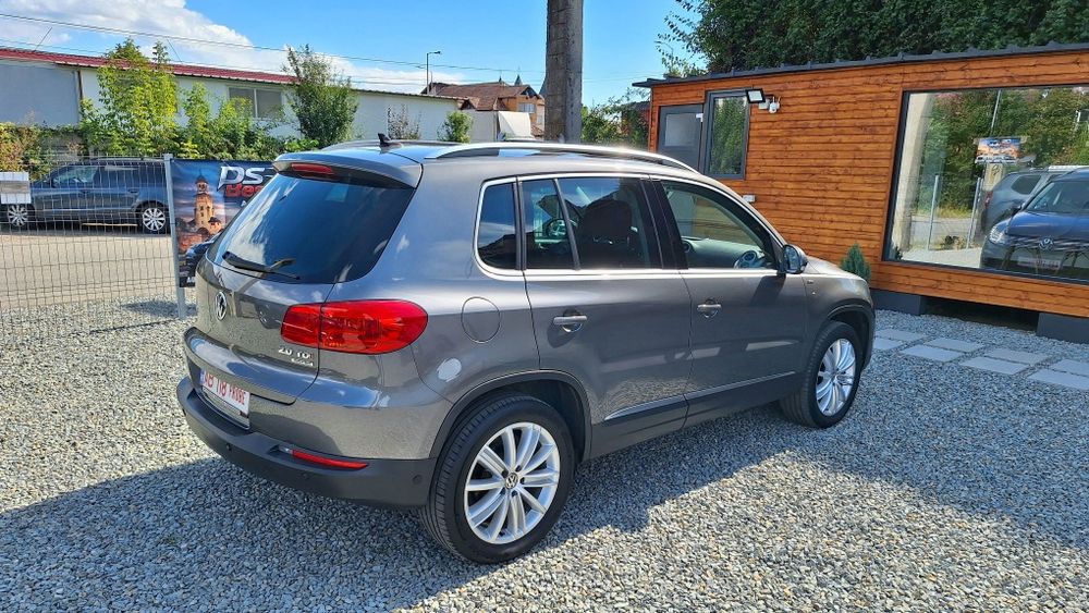 VW Tiguan CUP 4 Motion 2014 2.0 Tdi 177 CP Xenon Led Navi Park Assist Panoramic Climatronic Cârlig Senzori 360°