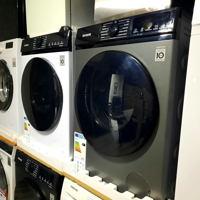 Кир машина 8kg автомат Aiwa  japan,инвертор BLDC матор А+++